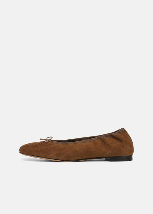 VINCE Women Darla Suede Ballet Flat in Loafers & Flats