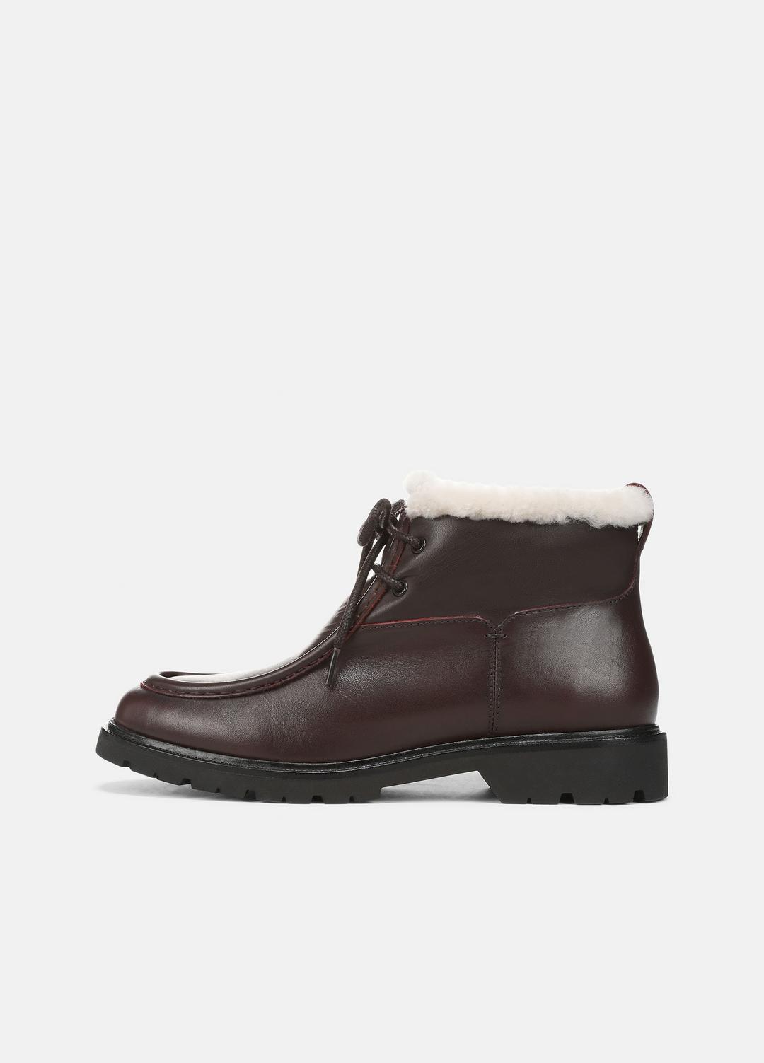 VINCE Women Sierra Shearling-Lined Lug-Sole Boot in Boots