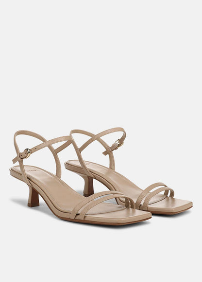 VINCE Women Tilda Leather Heeled Sandal in Heels
