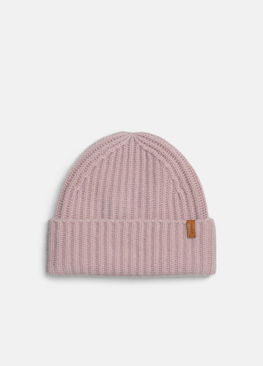 VINCE Women Plush Cashmere Chunky-Knit Beanie in Scarves & Hats
