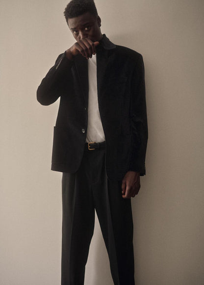 VINCE Men Cotton Velvet Classic Sport Coat in Blazers