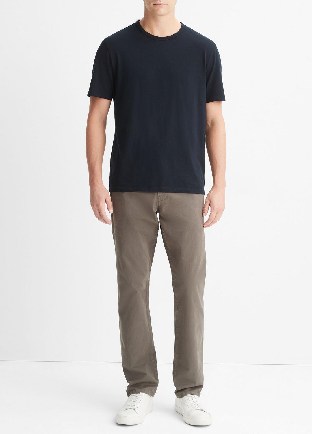 VINCE Men Garment Dye Cotton T-Shirt in T-Shirts & Polos