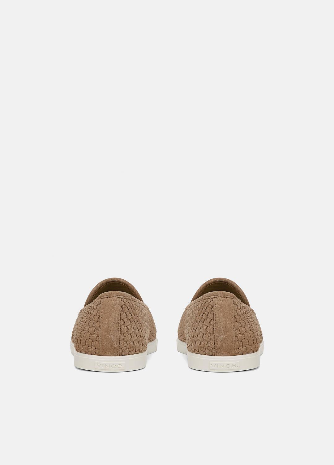 VINCE Men Sonoma Woven Suede Loafer in Loafers