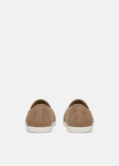 VINCE Men Sonoma Woven Suede Loafer in Loafers