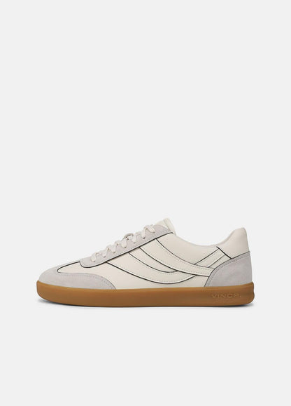 VINCE Men Oasis Contrast-Edge Leather & Suede Sneaker in Sneakers