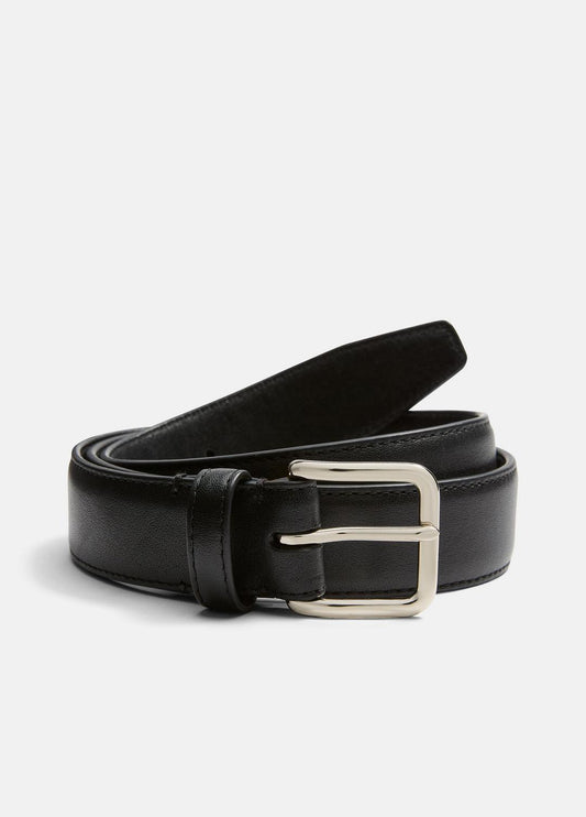 VINCE Men Men’s Classic Leather Belt in Belts
