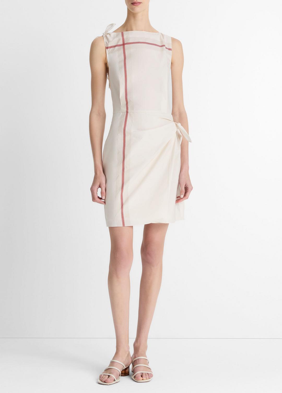 VINCE Sale Handkerchief-Stripe Wrap Dress in Dresses & Skirts