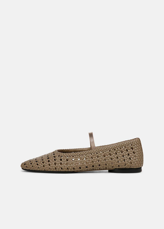 VINCE Sale Vivian Leather Mary Jane Flat in Shoes